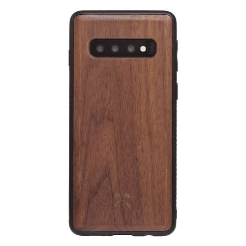 Coque pour Samsung Galaxy S10 en bois véritable Woodcessories EcoBump