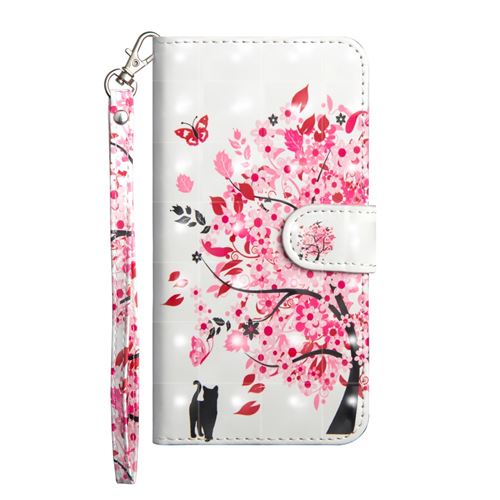 Etui en PU arbre à fleurs pour votre Nokia 6
