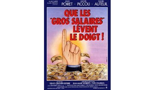 Que Les Gros Salaires Lèvent Le Doigt - AFFICHE CINEMA ORIGINALE