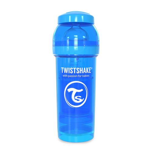 Biberon anti-colique Twistshake Bleu 260ml