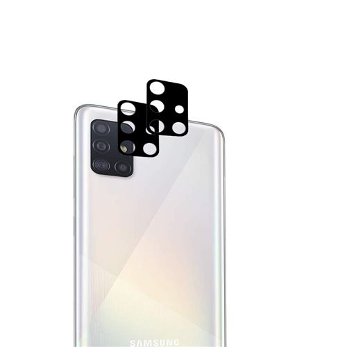 Protection Caméra pour Samsung Galaxy A51 [Lot de 2] Verre Trempe Lentille Appareil Photo Arrière Film Protection Anti Rayure Phonillico®