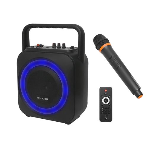 Haut-parleur Bluetooth Bleu avec Microphone sans Fil - Tutete