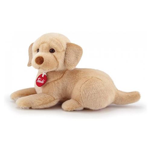 Trudi chien en peluche Labrador Liam couché 29 cm peluche marron