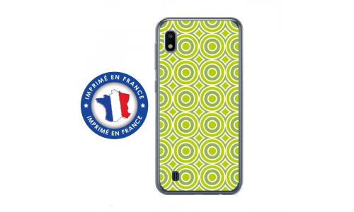 Coque souple pour Samsung Galaxy A10 avec impression Motifs retro 6