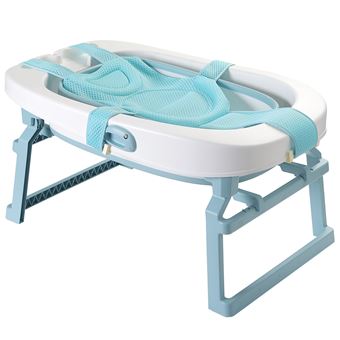 Baignoire Pour Bebe Oobest Pliable En Pp 3 En 1 Bleu Baignoires Achat Prix Fnac