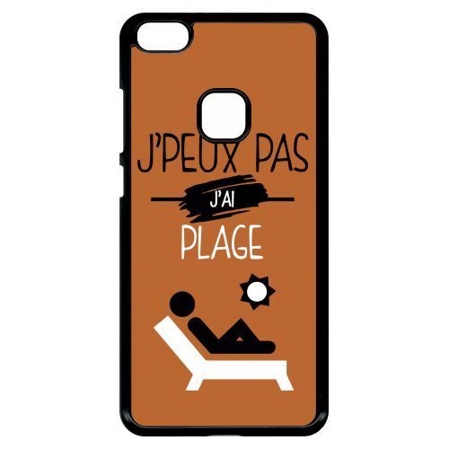 Coque huawei p10 lite j peux pas j ai plage 7