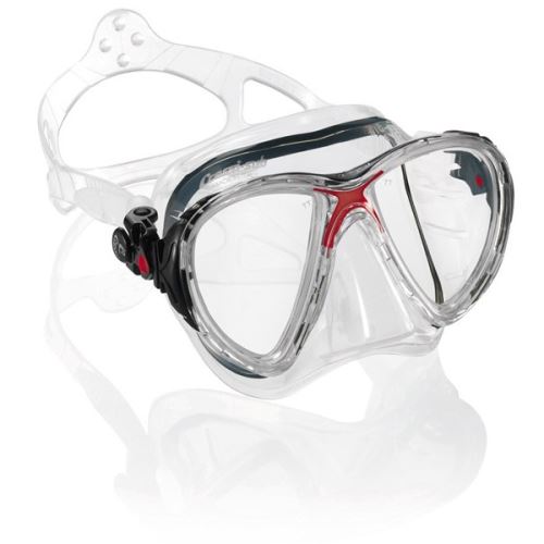Masque Big Eyes Evolution Clear - Couleur - Clear/Rouge