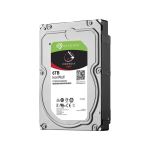 Seagate IronWolf ST6000VN0033 - Disque dur - 6 To - interne - 3.5" - SATA 6Gb/s - 7200 tours/min - mémoire tampon : 256 Mo