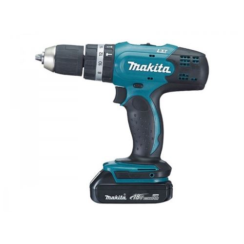 Perceuse Visseuse à Percussion 18V 3.0Ah X 2 Li-Ion 2 Vitesses Makita - Dhp453Sfe
