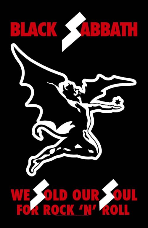 Drapeau Black Sabbath We Sold Our Souls 66 x 105 cm