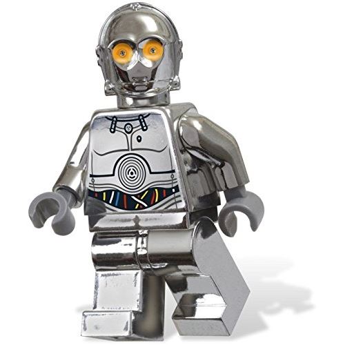 Lego Star Wars 5000063 Tc-14 Promo Minifigure Silver Chrome Exclusive Limited