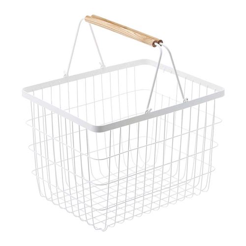 Generique Blanc Yamazaki - Panier À Linge En Métal Laundry - Image 3
