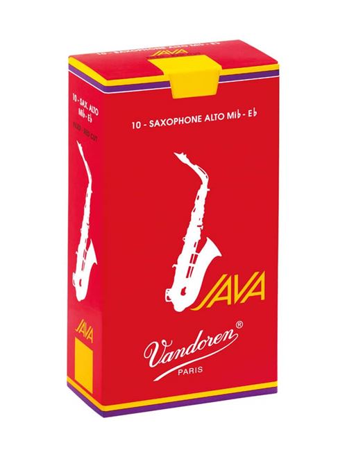 Vandoren - Anches de saxophone alto vandoren java rouge filed red cut 1.5 - sr2615r