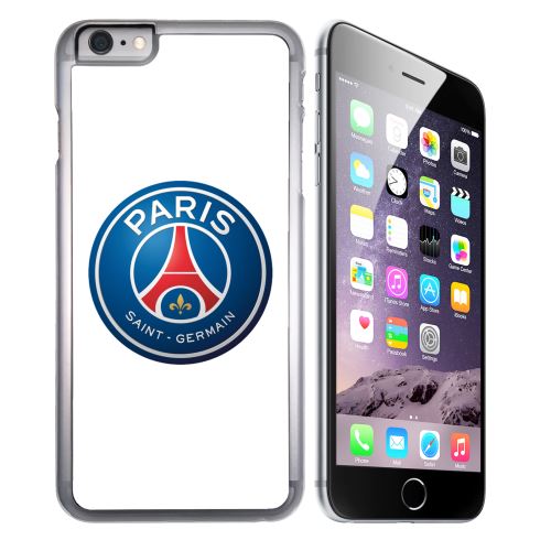 Coque pour iPhone 7 logo psg fond blanc