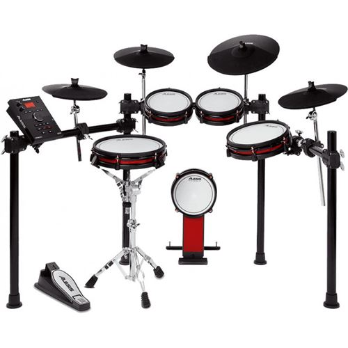 ALESIS PAL CRIMSONIIMESHKITSPED - Kit mesh 5 fûts Spe Edi - 4 cymbales
