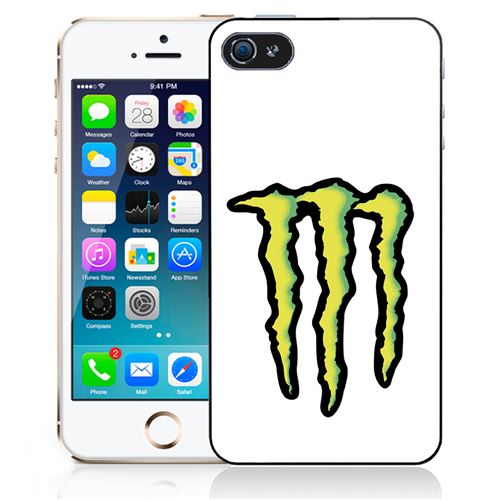 Coque pour iPhone 5C monster energy logo