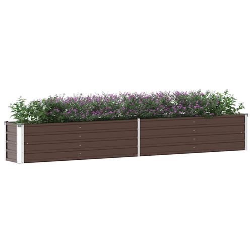 Vidaxl Marron Lit Surélevé 320X40x45 Cm - Image 3