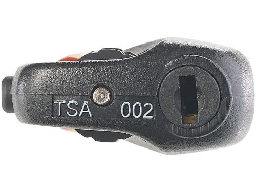 Lot de 3 cadenas TSA pour valise avec code 3 chiffres - Arceau souple [AGT]