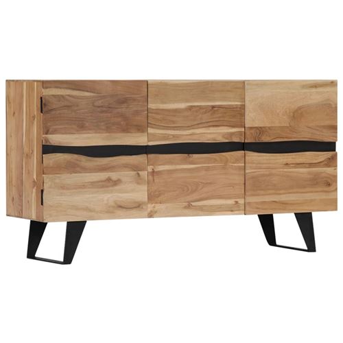 Chunhe Buffet 150 x 40 x 79 cm Bois d'acacia massif AB247975
