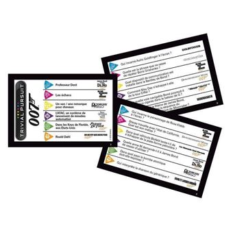Jeu de société Trivial Pursuit Voyage James Bond
