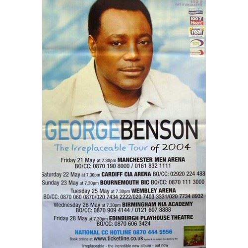 George BENSON - 100x150 cm - AFFICHE / POSTER
