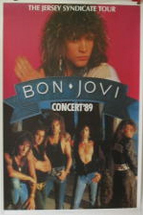 Bon Jovi - 60x86 cm - AFFICHE / POSTER État correct - N/A reconditionné disponible sur Fnac