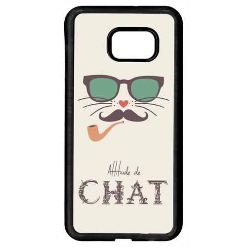 Coque Samsung Galaxy S6 Edge+ Plus Attitude De Chat