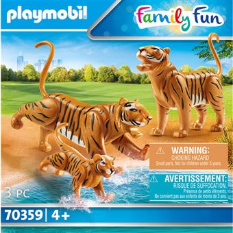 Playmobil Family Fun 70359 2 Tigres avec bébé