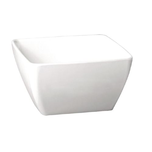Bol Carré en Mélamine Blanc Pure 140 ml   APS