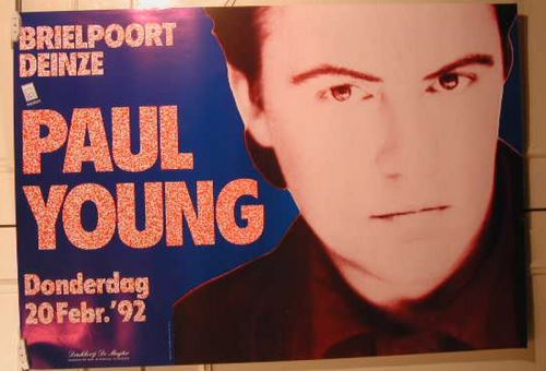 Paul Young - 70x100 cm - AFFICHE / POSTER