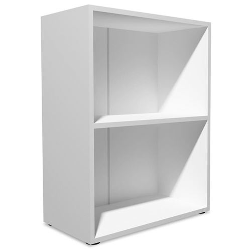 vidaXL Boekenplank 60x31x78 cm spaanplaat wit