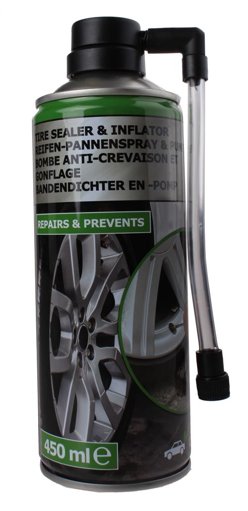 TOM Protecton spray de réparation de pneus 450 ml
