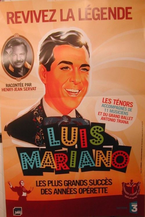 Luis MARIANO - 80x120 cm - AFFICHE / POSTER