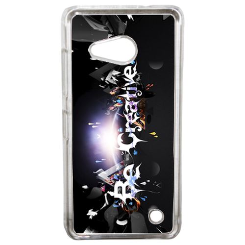 Coque Sois Créatif Art Graphique Compatible Lumia 550 Transparent