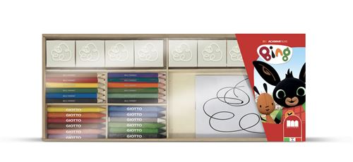 Multiprint jeu de Bingcouleurs bois 34 pièces