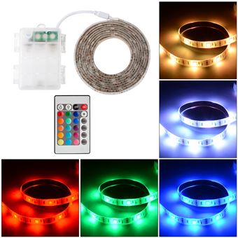 Bandes lumineuses LED flexibles à changement de couleur RVB LED