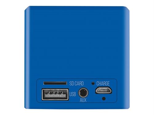 Trust Ziva Mini-Enceinte sans fil Bluetooth - 6 Watt - Bleu