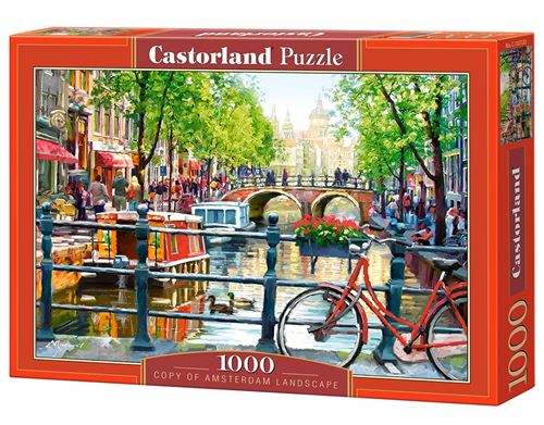 Puzzle 1000 Pièces : Amsterdam Landscape, Castorland