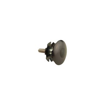 Fixation Porte-bidon P2R Avec Bouchon Potence Ahead-set – Noir Anodisé, Système Intégré, Neuf