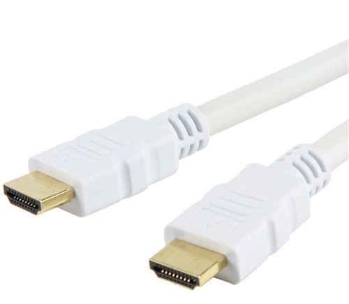 Techly 3.0m hdmi m m 3m hdmi hdmi blanc câble hdmi (icoc hdmi-4-030wh) 306929