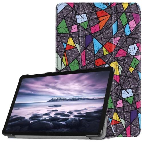 Galaxy Tab A 10.5 / T595 & T59 Housse Etui Cuir Pu Fenetre Als89584