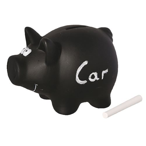 Générique Multicolore Tirelire Cochon Avec Craie
