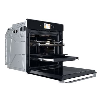 Whirlpool W Collection W11 OS1 4S2 P - Four - intégrable - niche - largeur : 56 cm - profondeur : 55 cm - hauteur : 58.3 cm - avec système auto-nettoyant - classe A+ - anthracite
