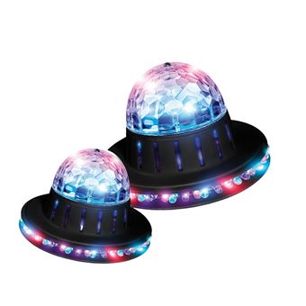 Pack Jeux de Lumières Effet LytOr OVNI RounDiams à LED RVB Effet Friztal Rotatif multi-faisceaux - 1