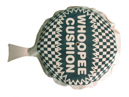 Eddy Toys Whoopee coussin pet blanc 18 cm