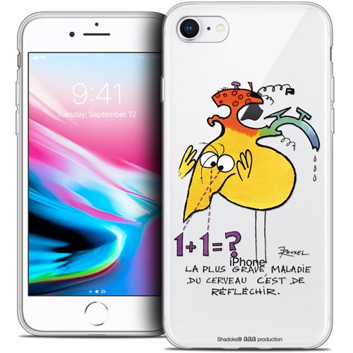 Coque Gel Apple iPhone 7 (4.7 ) Extra Fine Les Shadoks® - Réfléchir