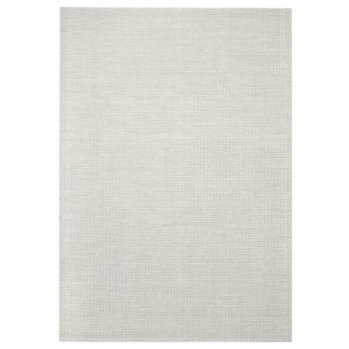 vidaXL Vloerkleed binnen/buiten 140x200 cm sisal look grijs