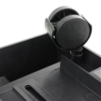 Support de boitier PC ordinateur noir avec des roues - Boitier PC - Achat &  prix