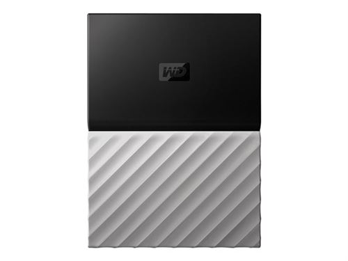 WD My Passport Ultra WDBFKT0030BGY - Vaste schijf - gecodeerd - 3 TB - extern (draagbaar) - USB 3.0 - 256-bits AES - grijs-zwart