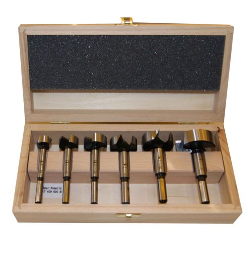 Fisch Noir Coffret De 6 Mèches Forstener Wave Cutter